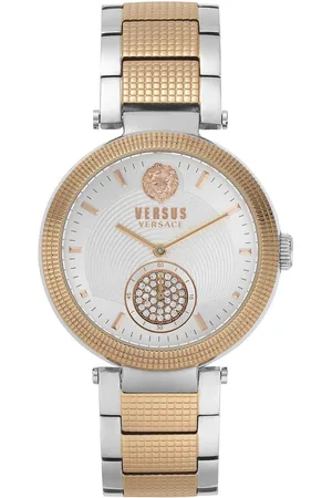 VERSACE Akcesoria, Kobieta, Szary, ONE SIZE, Star Ferry Damski Zegarek Kwarcowy