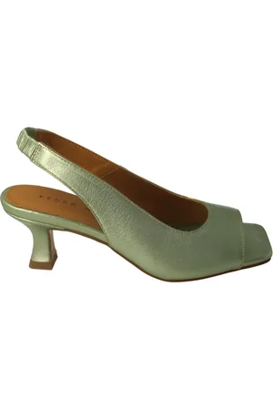Pedro Miralles Buty, Kobieta, Zielony, 39 EU, Metallic Sandały