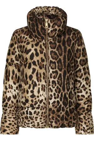 Dolce & Gabbana Kurtki, Kobieta, brązowy, S, Kurtki Sportowe