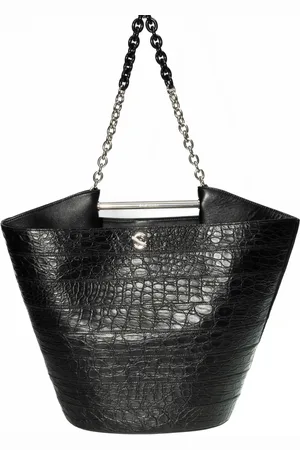 Balenciaga Torebki, Kobieta, Czarny, ONE SIZE, Len, Elegancka Lady Bag Tote