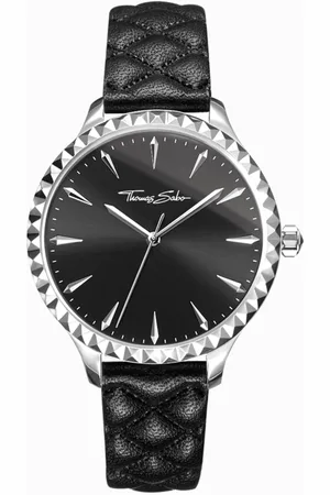 Thomas Sabo Akcesoria, Kobieta, Szary, ONE SIZE, Zegarek Damski Rebel at Heart