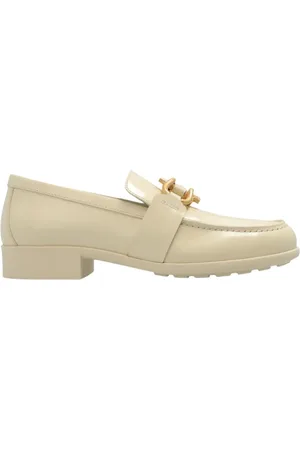 Bottega Veneta Buty, Kobieta, Beżowy, 39 EU, Len, Klasyczne Mokasyny dla Mężczyzn