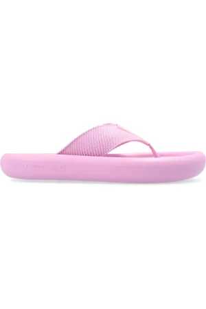 Stella McCartney Buty, Kobieta, Różowy, 40 EU, Air Slides Gumowa Podeszwa Logo