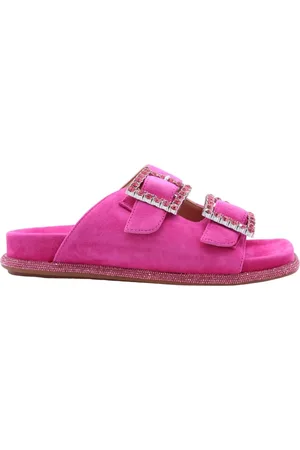 Alma en Pena Buty, Kobieta, Różowy, 36 EU, Eleganckie letnie klapki dla kobiet