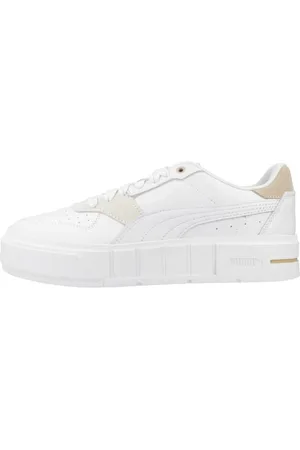 PUMA Buty, Kobieta, Biały, 40 EU, Stylowe Court Match Sneakers dla kobiet