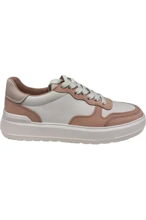 Kennel & Schmenger Buty, Kobieta, Biały, 37 EU, Białe Sneakersy z Akcentem Proszku