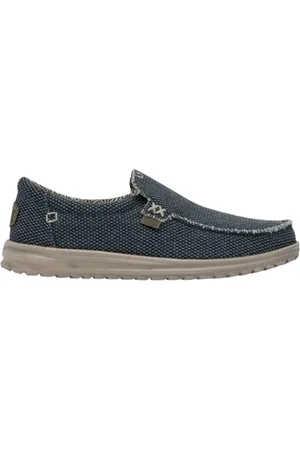 Hey dude Buty, Mężczyzna, Niebieski, 43 EU, Klasyczne Sailor Mokasyny dla Mężczyzn