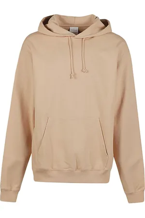 Stockholm Surfboard Club Bluzy, Mężczyzna, Beżowy, S, Drukowane Bawełniane Bluzy z Kapturem