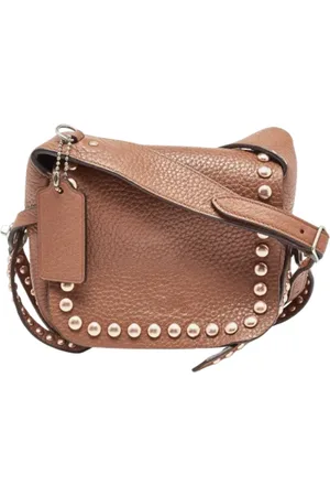 Coach Pre-owned, Kobieta, brązowy, ONE SIZE, Pre-owned skórzane torby na ramię