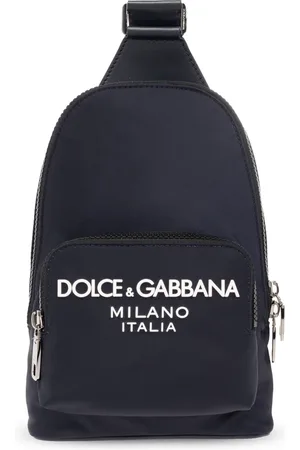 Dolce & Gabbana Torebki, Mężczyzna, Niebieski, ONE SIZE, Plecak na jedno ramię