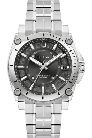 BULOVA Akcesoria, Mężczyzna, Czarny, ONE SIZE, Stylowy zegarek męski