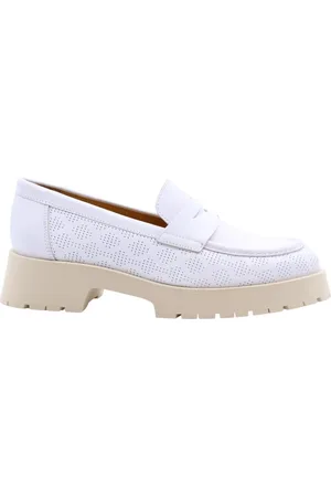 CTWLK. Buty, Kobieta, Biały, 39 EU, Eleganckie Berry Mokasyny dla Kobiet