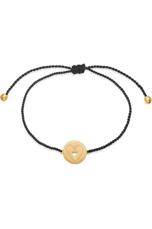 Frk Lisberg Akcesoria, unisex, Żółty, ONE SIZE, Bransoletka Rodzinne Serce