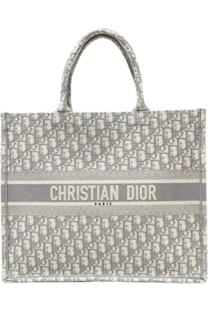 Dior Pre-owned, Kobieta, Szary, ONE SIZE, Pre-owned Canvas totes