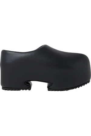 Yume Yume Buty, Kobieta, Czarny, 37 EU, Skórzane platformowe chodaki