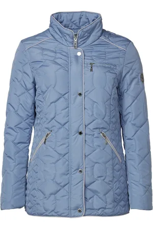 Danwear Kurtki, Kobieta, Niebieski, 4XL, Lekka Niebieska Kurtka Przejściowa