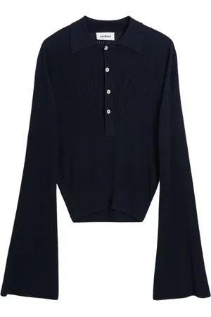 Soulland Koszulki, Kobieta, Niebieski, M/L, Knitwear