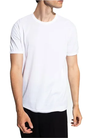 Dolce & Gabbana Koszulki, Mężczyzna, Biały, XL, Biała koszulka - Regularny krój, Okrągły dekolt, Krótkie rękawy