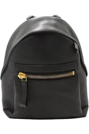 Tom Ford Pre-owned, Kobieta, Czarny, ONE SIZE, Skóra, Pre-owned Leather backpacks