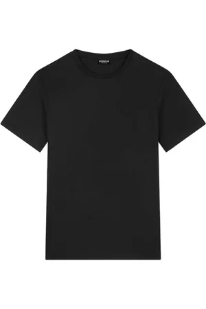 Dondup Koszulki, Mężczyzna, Czarny, S, T-shirt z krótkim rękawem
