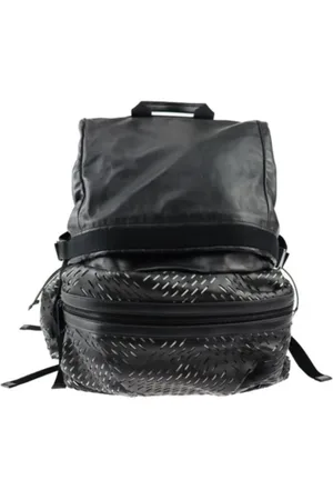 Bottega Veneta Pre-owned, Kobieta, Czarny, ONE SIZE, Skóra, Pre-owned Leather backpacks