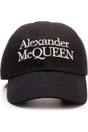 Alexander McQueen Akcesoria, Mężczyzna, Czarny, M, Stylowy Kapelusz dla Modnego Wyglądu