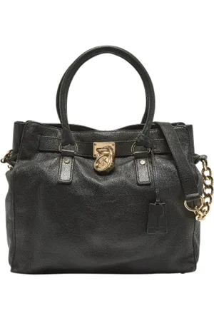 Michael Kors Pre-owned, Kobieta, Czarny, ONE SIZE, Pre-owned Leather totes