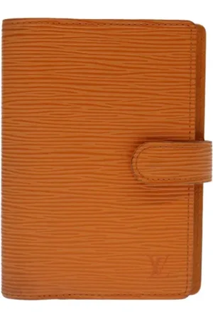 LOUIS VUITTON Pre-owned, Kobieta, Pomarańczowy, ONE SIZE, Skóra, Pre-owned skórzane portfele