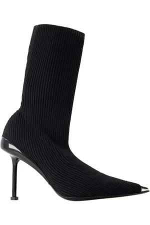 Alexander McQueen Buty, Kobieta, Czarny, 39 EU, Skóra, Leather boots