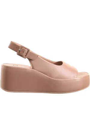 Högl Buty, Kobieta, Różowy, 36 EU, Beżowe płaskie sandały dla kobiet