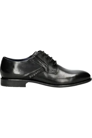 Bugatti Buty, Mężczyzna, Czarny, 42 EU, Formalne Czarne Buty Biznesowe