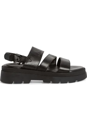 QS by s.Oliver Buty, Kobieta, Czarny, 38 EU, Czarne Casualowe Sandały Damskie