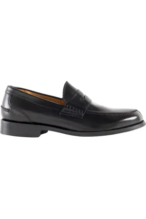 COR SINE LABE DOLI Buty, Mężczyzna, Czarny, 40 EU, Almond Toe Leather Mokasyny
