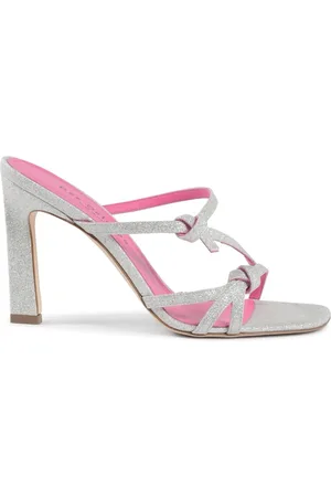 DEE OCLEPPO Buty, Kobieta, Szary, 37 1/2 EU, Starry Weave High Heel Sandal