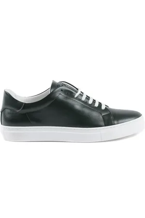 DEE OCLEPPO Buty, Kobieta, Zielony, 40 EU, Elegancki Skórzany Sneaker Wyprodukowany we Włoszech