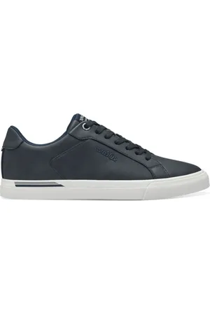 QS by s.Oliver Buty, Mężczyzna, Niebieski, 45 EU, Granatowe Sneakersy dla Mężczyzn