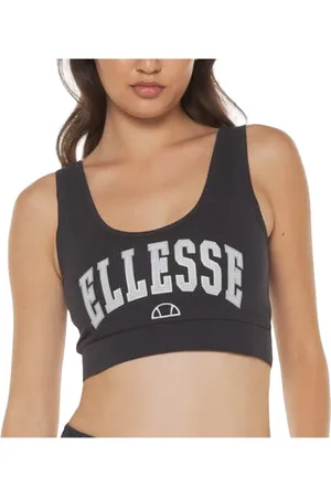 Ellesse Koszulki, Kobieta, Niebieski, S, Stylowy Bra Top dla Kobiet