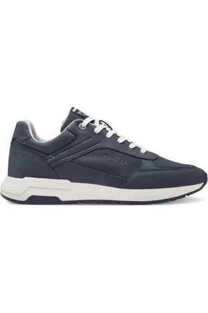 QS by s.Oliver Buty, Mężczyzna, Niebieski, 45 EU, Granatowe Trampki dla Mężczyzn