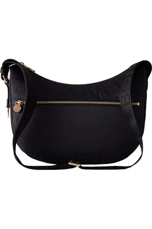 Borbonese Torebki, Kobieta, Czarny, ONE SIZE, Poliester, Luna Hobo Bag