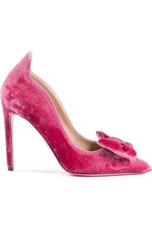 DEE OCLEPPO Buty, Kobieta, Różowy, 36 EU, Velvet Bow Pump