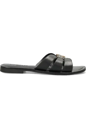 Mexx Buty, Kobieta, Czarny, 38 EU, Czarne Damskie Kapcie