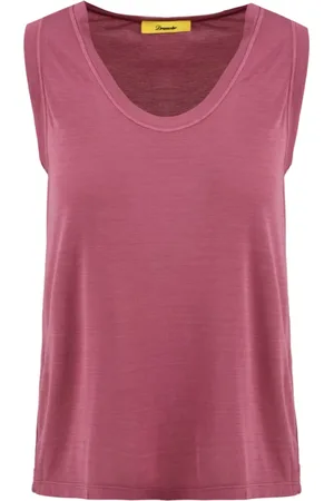 DRUMOHR Koszulki, Kobieta, Różowy, S, Stylowe T-shirty i Pola