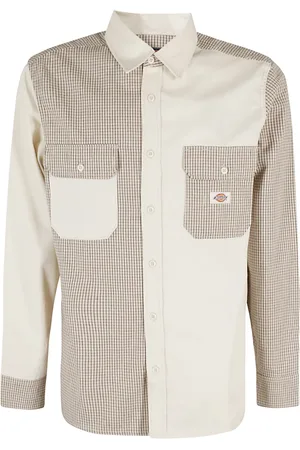 Dickies Koszule, Mężczyzna, Wielobarwność, L, Luźna Koszula W Kratę