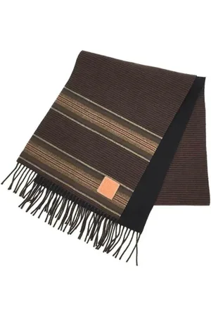 Loewe Pre-owned, Kobieta, brązowy, ONE SIZE, Skóra, Pre-owned Leather scarves