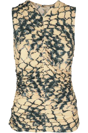 ULLA JOHNSON Koszulki, Kobieta, Wielobarwność, L, Elegancki Allie Top dla Kobiet