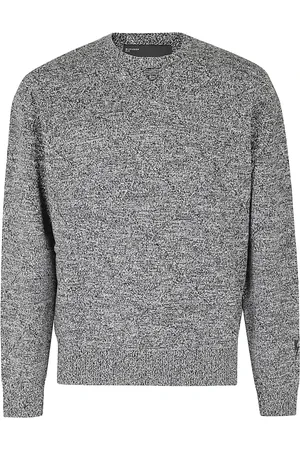 Neil Barrett Swetry, Mężczyzna, Czarny, M, Round-neck Knitwear