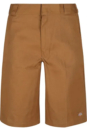 Dickies Szorty, Mężczyzna, brązowy, W32, Brązowe Spodenki, Odpowiedni rozmiar, Model 1,84m