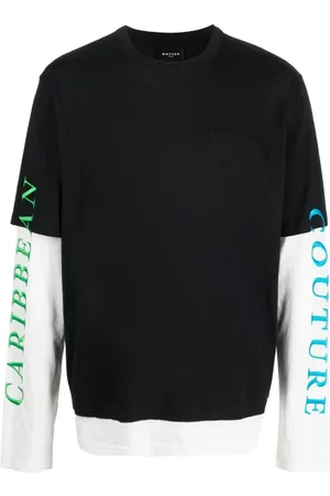 Botter Koszulki, Mężczyzna, Czarny, M, Long Sleeve Tops