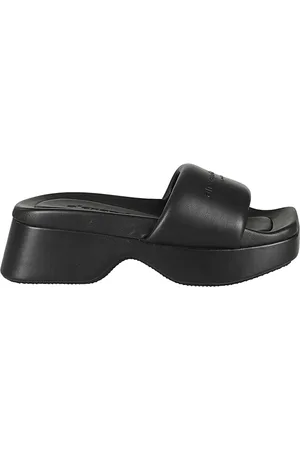 Alexander Wang Buty, Kobieta, Czarny, 39 EU, Eleganckie Sandały na Rzeźbionym Obcasie