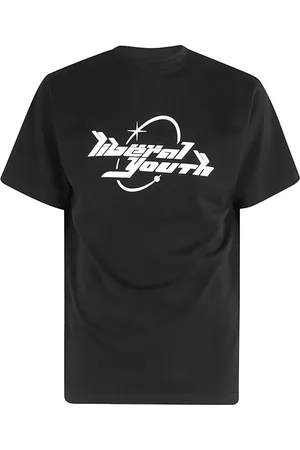 Liberal Youth Ministry Koszulki, Mężczyzna, Czarny, S, Retro Style 90s LYM Shirt